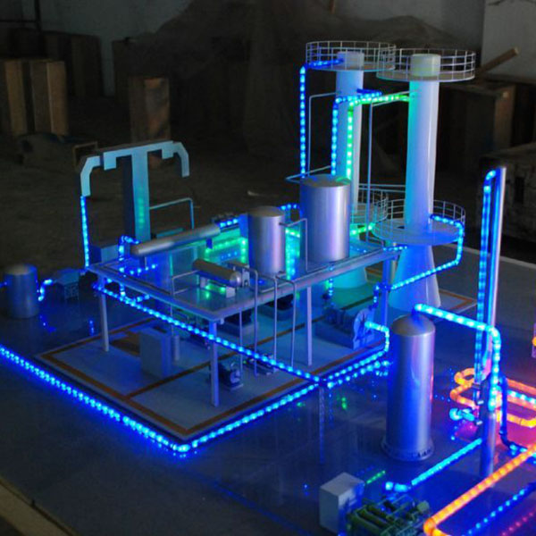 石油化工沙盘模型制作案例