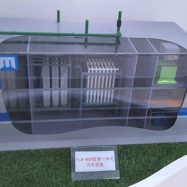 污水处理流程工艺沙盘模型制作案例