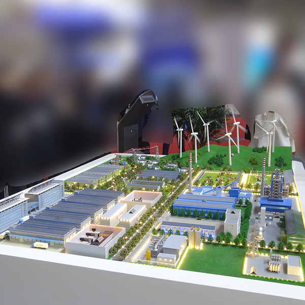 新能源发电站展示沙盘模型制作公司案例