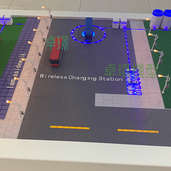 新能源停车场沙盘模型制作厂家案例